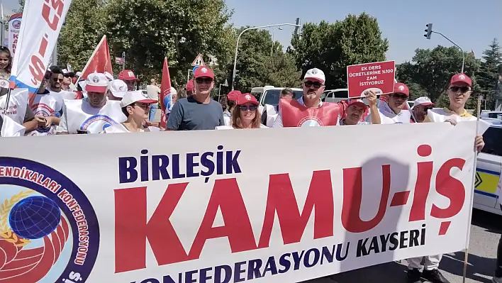 İş bırakıp, Bakanlığa yürüdüler
