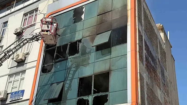 İmalathanede çıkan yangın kontrol altına alındı