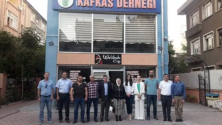 AK Partili vekillerden Kafkas Derneğine ziyaret