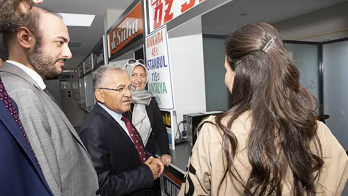 İstanbul'a bir süredir mitili atan Büyükkılıç, kente döndü!