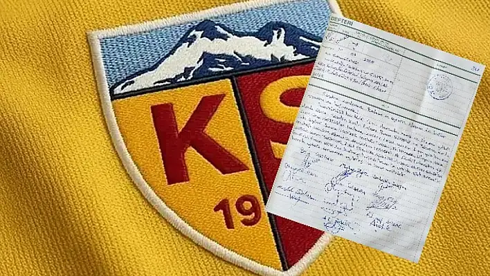 İşte Çetinsaya'nın noter aracılığıyla Kayserispor'dan istediği belgeler!