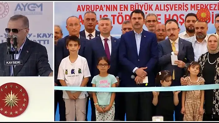 İşte Cumhurbaşkanı'nın açtığı AVM'nin yatırım değeri…