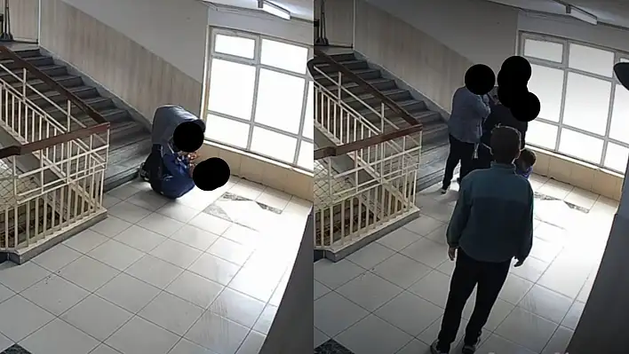 İşte Kayseri'de meydana gelen ve tepki toplayan o olayın görüntüleri