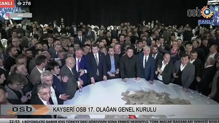 İşte Kayseri OSB'nin yeni başkanı...