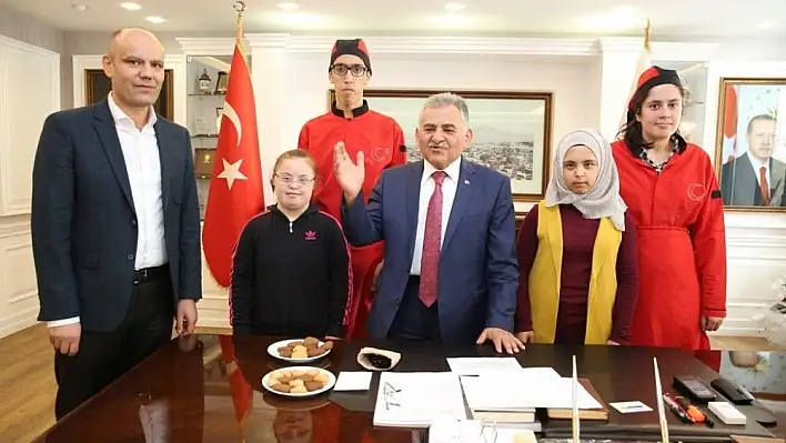 İstiklal Özel Mesleki Eğitim Merkezi öğrencileri Melikgazi'de
