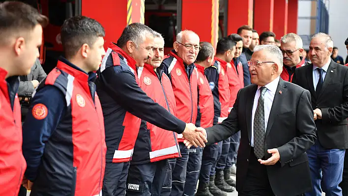 İtfaiyecilik Haftası'na özel ziyaret ve kutlama