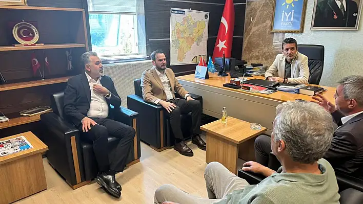 İYİ Parti Kayseri'de delege öncesi kritik ziyaret