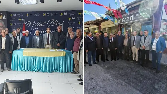 İYİ Parti Kayseri'de kongre maratonu! Felahiye ve Hacılar'da başkanlar belli oldu
