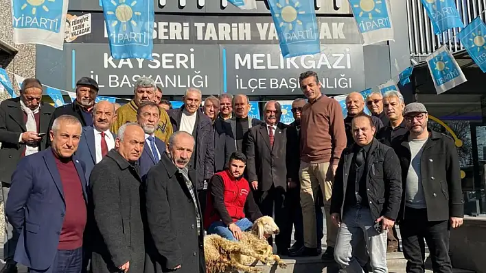 İYİ Parti Kayseri'de kurban kesti! İşte nedeni