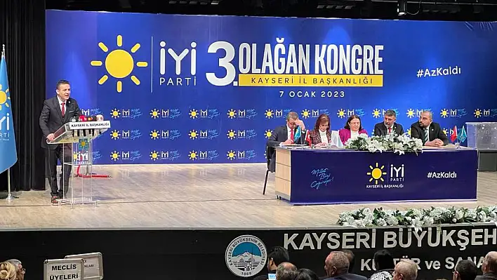 İYİ Parti'nin yeni il başkanı seçim sonrası hedefini açıkladı!