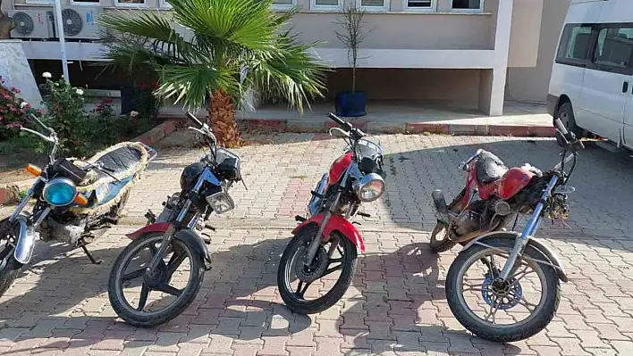 Jandarma 7 şahsı yakaladı, silah ve şaseleri silinmiş motosikletler ele geçirildi