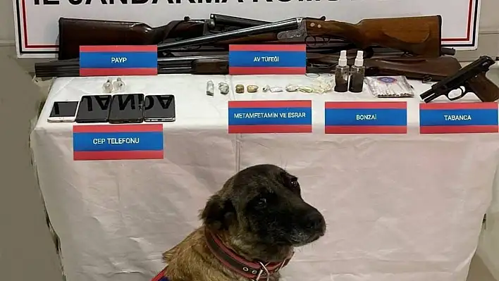 Jandarma ekiplerinden uyuşturucu baskını! 10 kişi yakalandı
