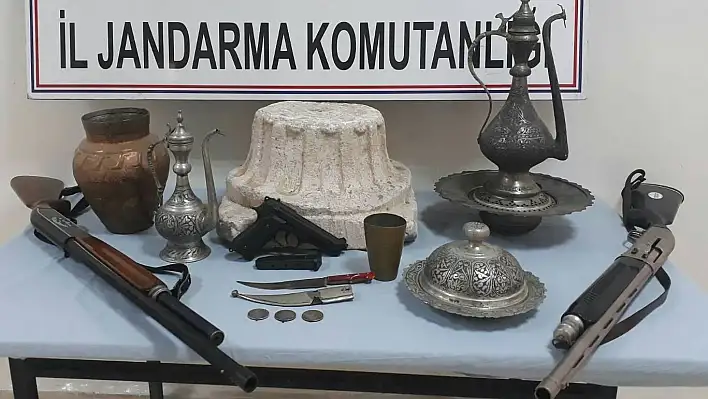 Evlerde yapılan aramalarda bulundu!