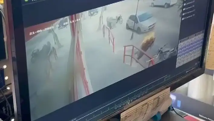Jeneratör bir anda alev aldı