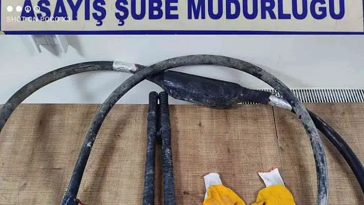 Hırsız suçüstü yakalandı