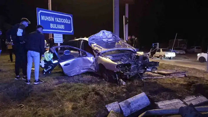 Kahramanmaraş'da trafik kazası: 2 yaralı