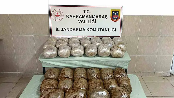 Komşuda toplamda 48 kilo uyuşturucu ele geçirildi