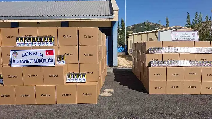 30 bin kartonda 6 milyon adet makaron ele geçirildi