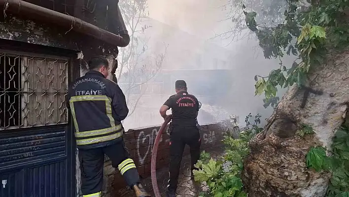 Kahramanmaraş'ta yangın kontrol altına alındı