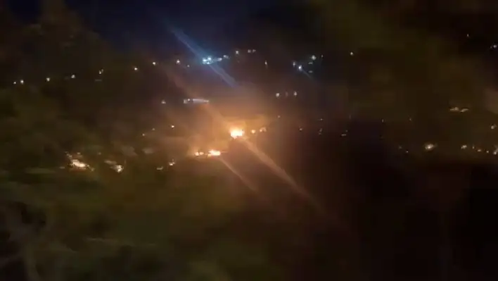 Bahçe yangını