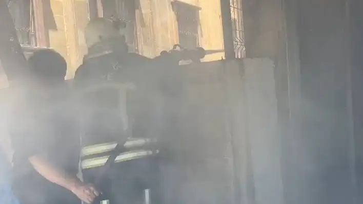 Kahramanmaraş'ta depo yangın