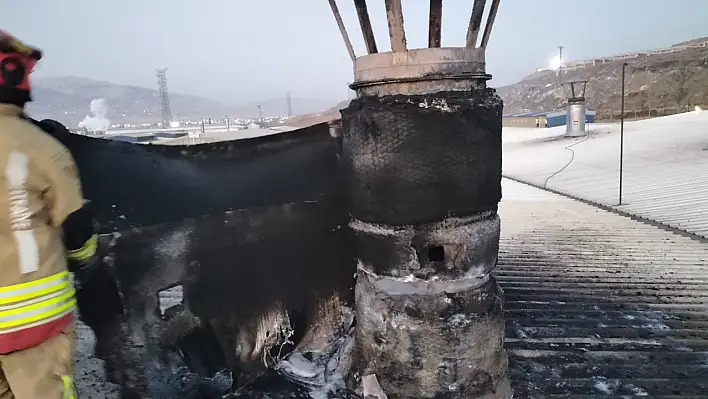 Kahramanmaraş'ta fabrika yangınları