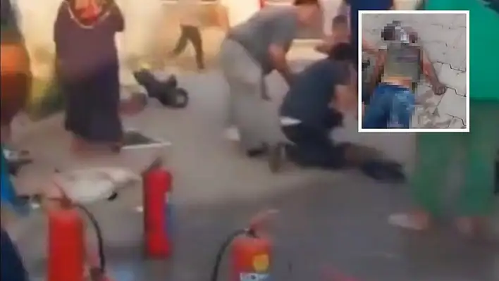 Konteyner'de yangın çıktı! 1 çocuk içinde kaldı