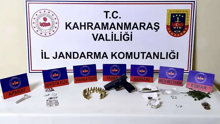 Kahramanmaraş'ta narkotik uygulaması