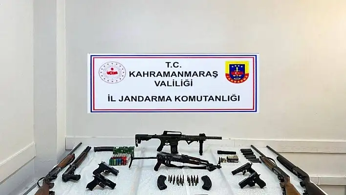 Kahramanmaraş'ta silah operasyonu: 2 kişi tutuklandı
