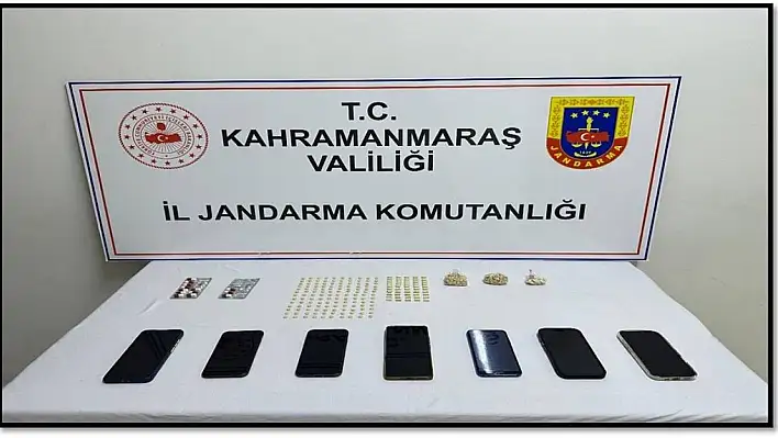 Kahramanmaraş'ta narkotik operasyon