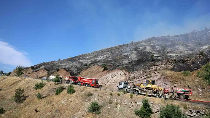 Orman yangını kontrol altına alındı