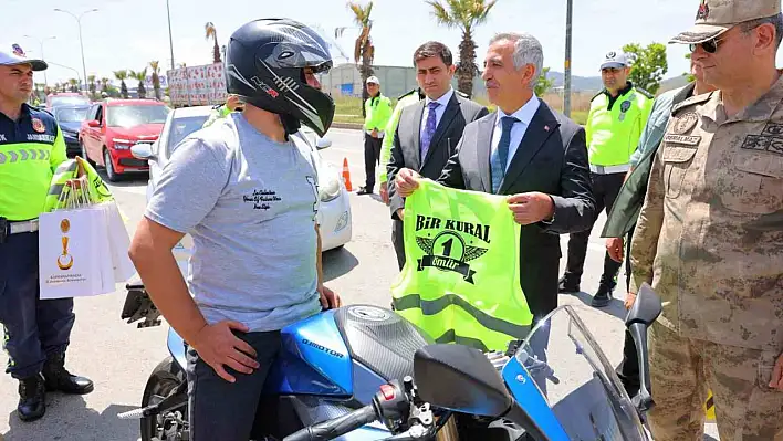 Vali Ünlüer, sürücüleri uyardı