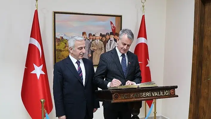 Kanada'nın Ankara Büyükelçisi Cooter'dan Vali Kamçı'ya ziyaret
