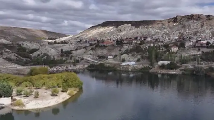 Kapodakya'nın Kayseri'deki denizine ziyaretçi akını