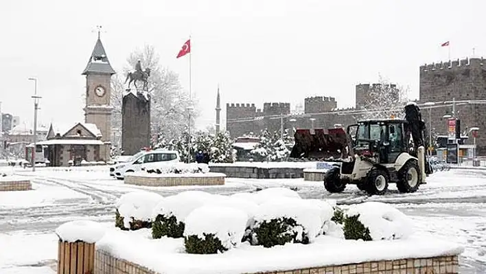 Kar Kayseri'ye yeniden geliyor!