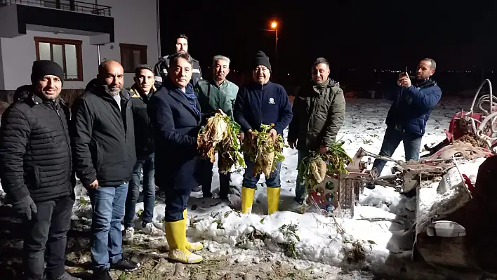 Kar, şeker pancarı üreticilerini zor durumda bıraktı