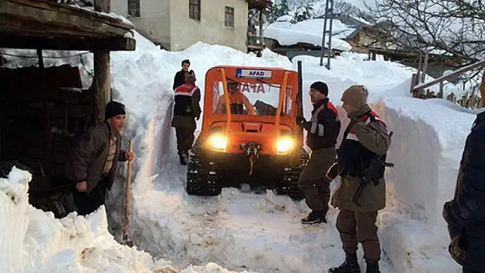 AFAD ekiplerinin 10 saatlik çalışması sonrasında kurtarıldı