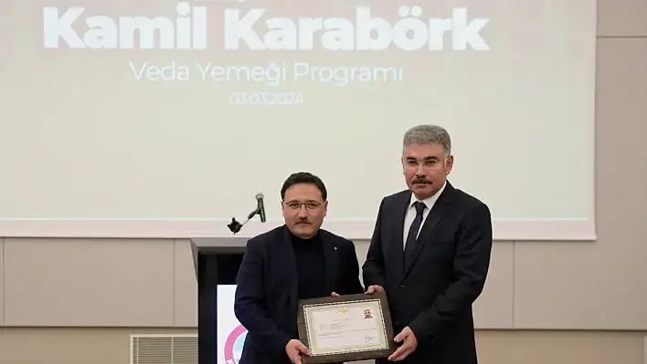 Karabörk'e veda