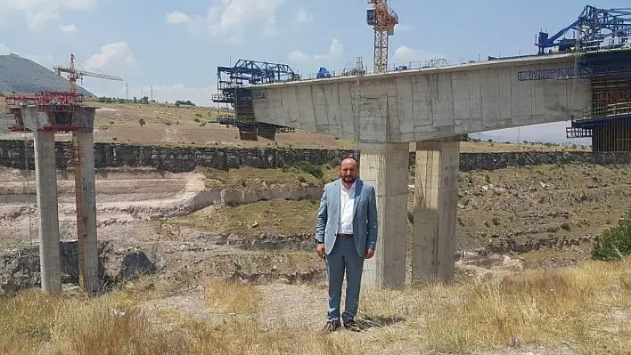 Karayel, Derevenk Viyadüğü'nde incelemelerde bulundu
