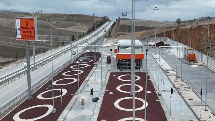 Karayolları Kayseri'ye yeni denetim istasyonu kuruyor!