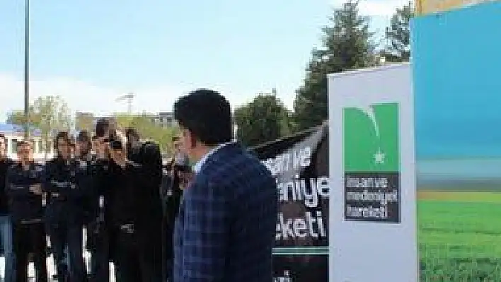 'KARDEŞLİK KÖPRÜSÜ TRENİ' KAYSERİ'DE