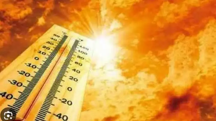 Kavurucu sıcaklara dikkat! Kayseri'nin o ilçesinde termometreler plakayı gördü!