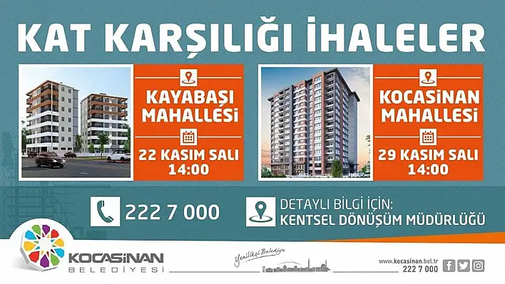 Kayabaşı İçin Kentsel Dönüşüm Müjdesi Verdi