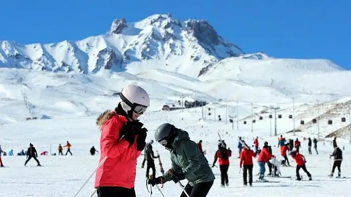 Erciyes'te sömestr bereketi