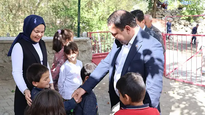 Kaymakam Gültekin, Çubukharmanı'nı ziyaret etti