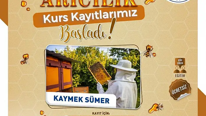 Arıcılık kurs kayıtları başladı