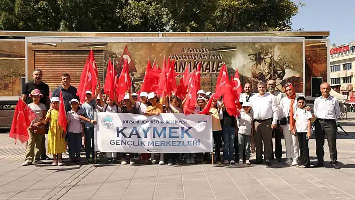 KAYMEK'in öğrencileri Çanakkale ruhunu yaşadı