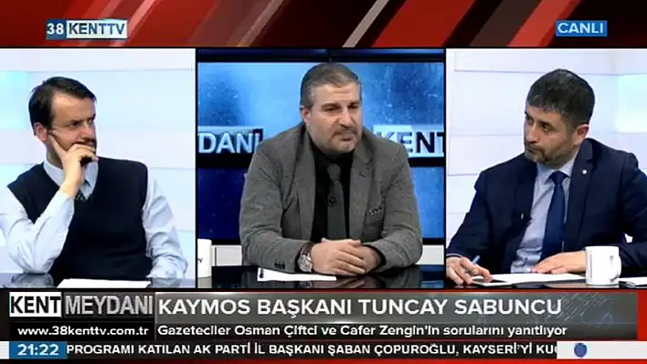 KAYMOS Başkanı Sabuncu: 'Korkacak, kaçacak  durumumuz yok'