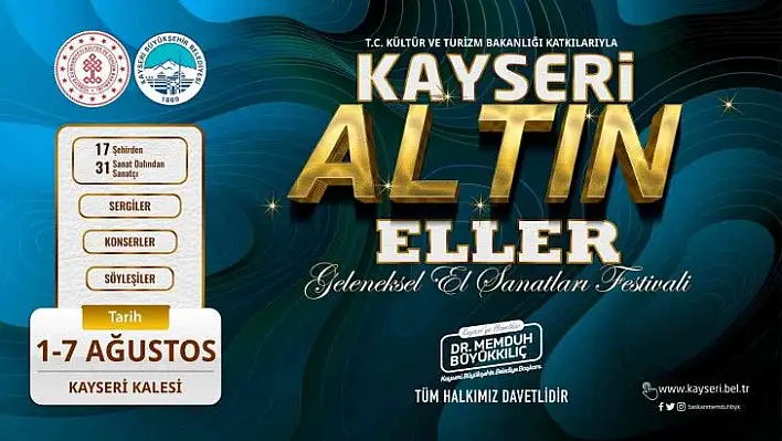 'Altın Eller Festivali' başlıyor