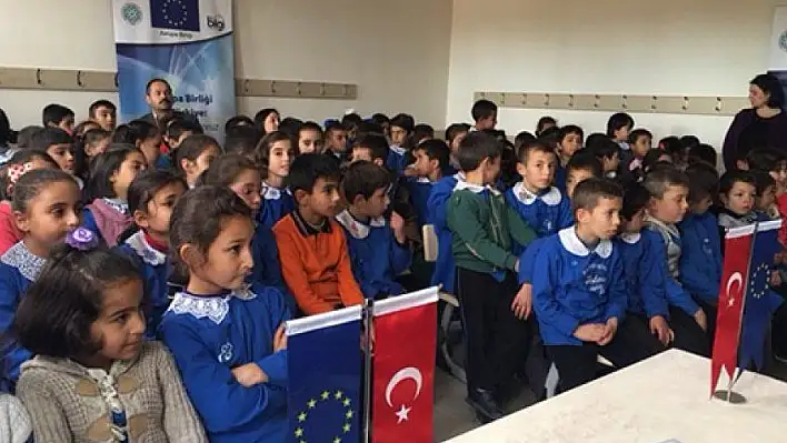 Kayseri AB Bilgi Merkezi'nden Okul Ziyaret Etti